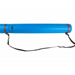 Portaplanos plastico extensible 75cm diametro 9 cm Liderpapel color azul