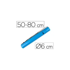 Portaplanos plastico extensible Liderpapel color azul
