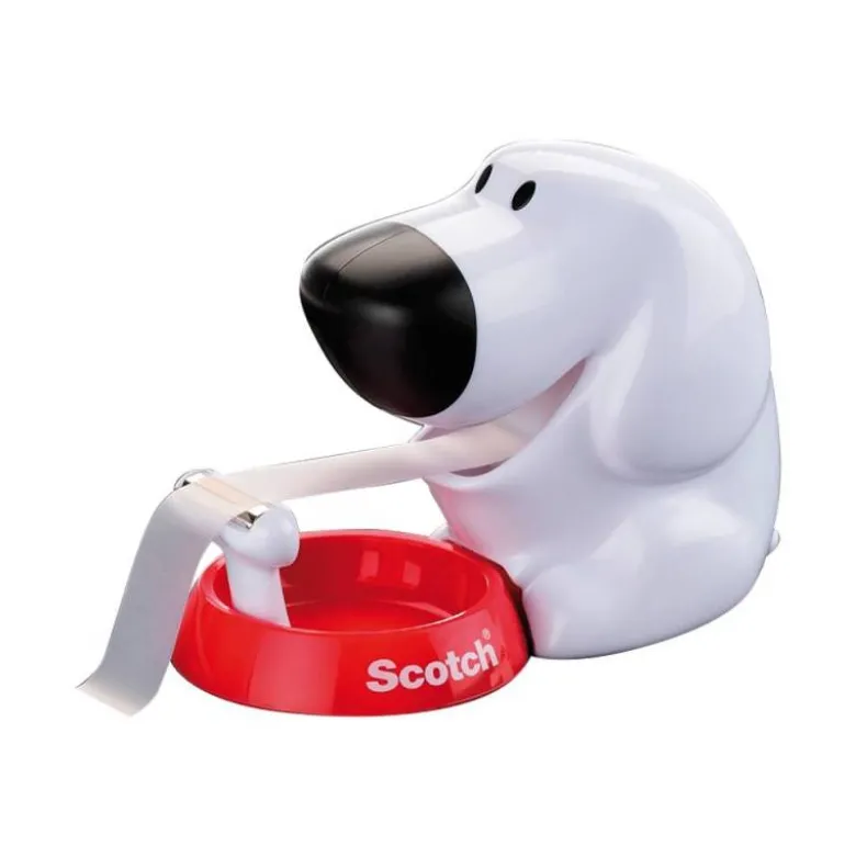 Portarrollo de sobremesa Scotch perro