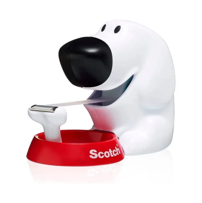 Portarrollo de sobremesa Scotch perro