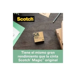 Portarrollo Scotch plástico color negro