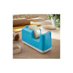 PORTARROLLO SOBREMESA LEITZ COSY PLASTICO PARA CINTAS 33 MT COLOR AZUL
