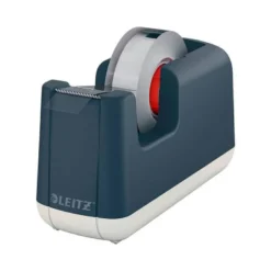 PORTARROLLO SOBREMESA LEITZ COSY PLASTICO PARA CINTAS 33 MT COLORGRIS
