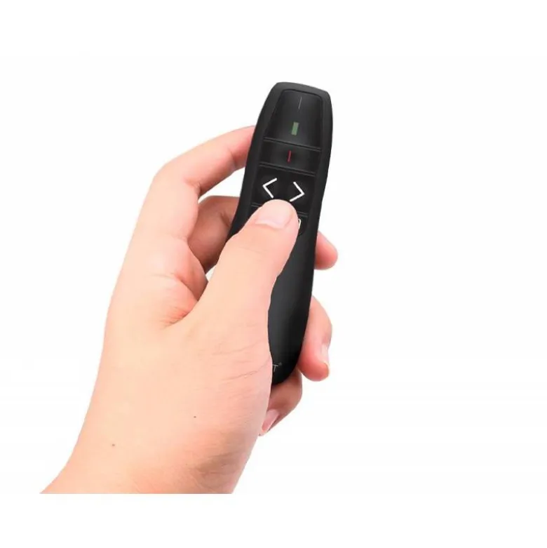 PUNTERO LASER Q-CONNECT PARA PRESENTACIONES 5 BOTONES ALCANCE 20 MT MICRO USB