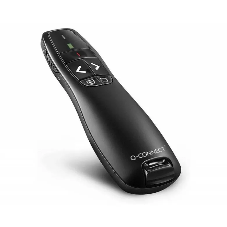 PUNTERO LASER Q-CONNECT PARA PRESENTACIONES 5 BOTONES ALCANCE 20 MT MICRO USB
