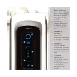 PURIFICADOR DE AIRE FELLOWES AERAMAX DX5 RENDIMIENTO HASTA 8 M2 FILTRO HEPA / CARBONO 180X214X700 MM