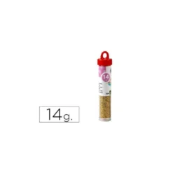 Purpurina Liderpapel color oro bote 14 gr