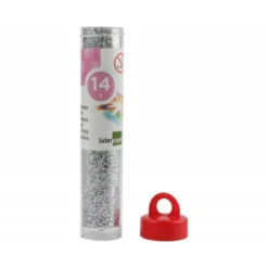 Purpurina Liderpapel color plata bote 14 gr