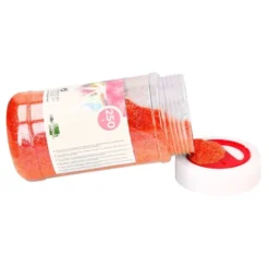 PURPURINA LIDERPAPEL FANTASIA COLOR METALICO NARANJA PASTEL BOTE DE 250 GR