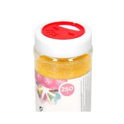 PURPURINA LIDERPAPEL FANTASIA COLOR METALICO AMARILLO PASTEL BOTE DE 250 GR