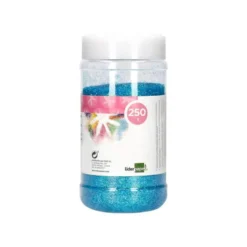 PURPURINA LIDERPAPEL FANTASIA COLOR METALICO AZUL PASTEL BOTE DE 250 GR