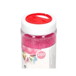 PURPURINA LIDERPAPEL FANTASIA COLOR METALICO ROSA PASTEL BOTE DE 250 GR