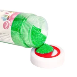 PURPURINA LIDERPAPEL FANTASIA COLOR METALICO VERDE PASTEL BOTE DE 250 GR