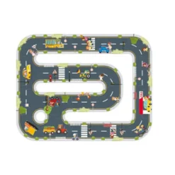 PUZLE INFANTIL IMAGINOVO MADERA CIUDAD DE CARRETERA +3 AÑOS 21 PIEZAS 22X22X6,4CM