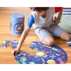 PUZLE APLI CIRCULAR SISTEMA SOLAR 48 PIEZAS