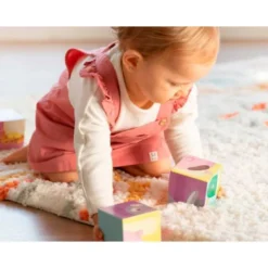 PUZLE GOULA CUBOS DE CARTON 6 ESCENAS DIFERENTES 4 PIEZAS