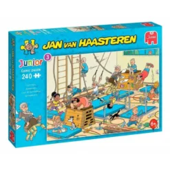 PUZLE GOULA JUMBO JAN VAN HAASTEREN CLASE DE GYM 240 PIEZAS +6 AÑOS