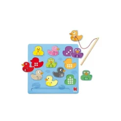 PUZLE GOULA MADERA MAGNETICO 11 PIEZAS PATOS MAGICOS