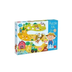 PUZLE GOULA XXL GRANJA 18 PIEZAS +2 AÑOS