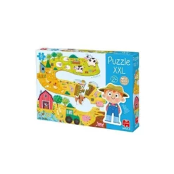 PUZLE GOULA XXL GRANJA 18 PIEZAS +2 AÑOS