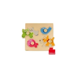 Puzzle a partir de 1 año Animales domesticos Goula