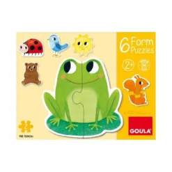 Puzzle a partir de 1 año Animales de la Granja Goula