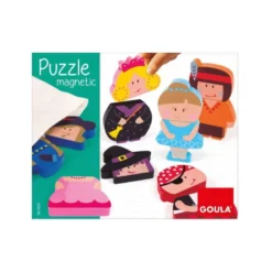 Puzzle a partir de 1 año Personajes magnéticos Goula