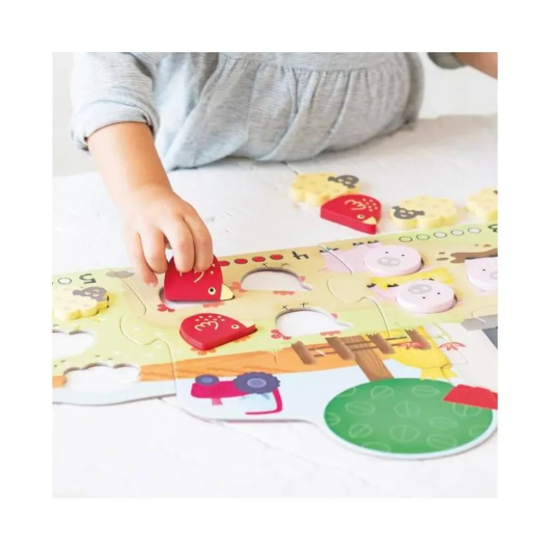 Puzzle a partir de 2 años Animales 1-5 Goula