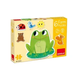 Puzzle a partir de 2 años Leo El Rey de la Selva Goula