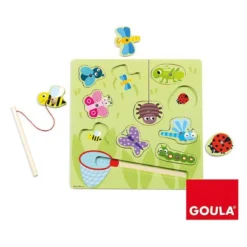 Puzzle Bichos Magneticos a partir de 1 año de 10 piezas Goula