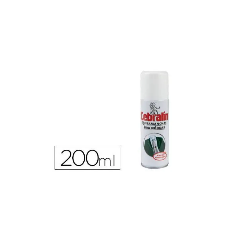 Quitamanchas marca Cebralin spray 200 ml