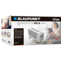RADIADOR BLAUPUNKT MINI 900W DOS NIVELES POTENCIA PROTECCION SOBRECALENTAMIENTO COLOR BLANCO