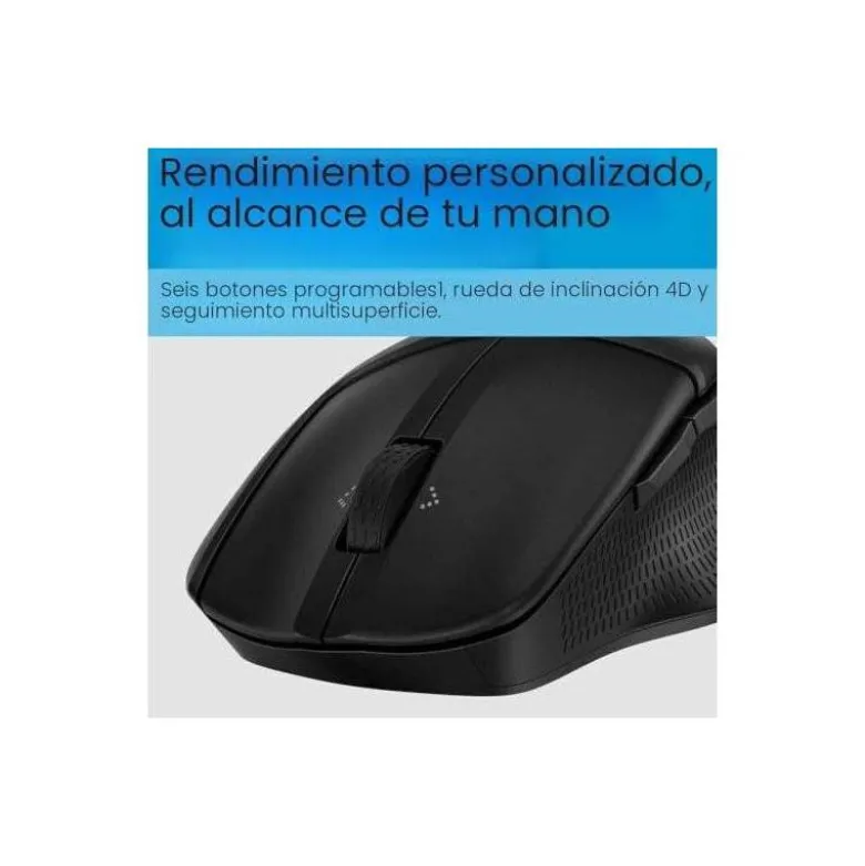 RATON HP 685 MODO DUAL COMFORT TRACKBALL INALAMBRICO COLOR NEGRO