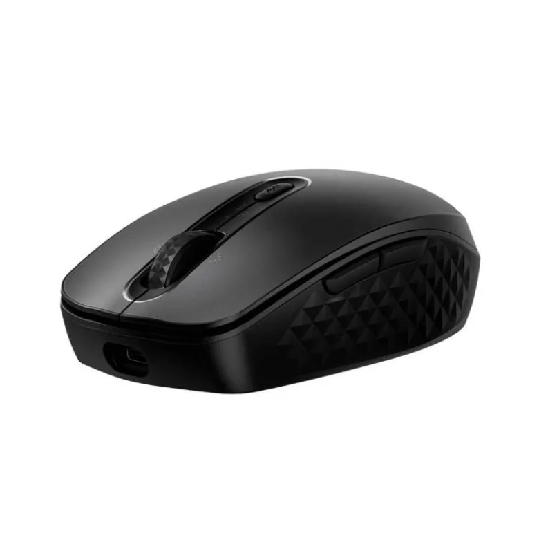 RATON HP 695 OPTICO INALAMBRICO 7 BOTONES 4000 PPP CARGA QI COLOR NEGRO