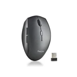 RATON NGS BEE 800/1200/1600 DPI INALAMBRICO 5 BOTONES RECEPTOR USB-A 2,4 GHZ COLOR NEGRO