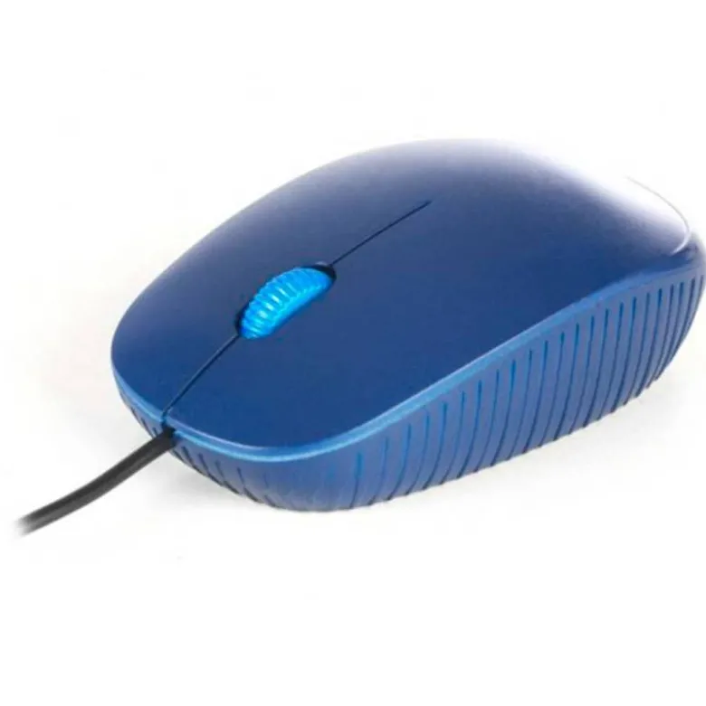 RATON NGS WIRED FLAME OPTICO CON CABLE 1000 DPI AMBIDIESTROS USB COLOR AZUL