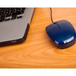 RATON NGS WIRED FLAME OPTICO CON CABLE 1000 DPI AMBIDIESTROS USB COLOR AZUL
