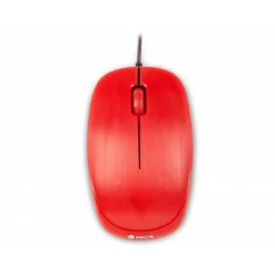 RATON NGS WIRED FLAME OPTICO CON CABLE 1000 DPI AMBIDIESTROS USB COLOR ROJO