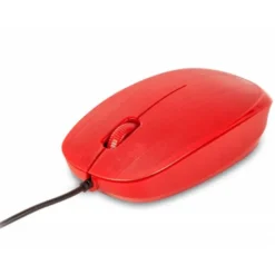 RATON NGS WIRED FLAME OPTICO CON CABLE 1000 DPI AMBIDIESTROS USB COLOR ROJO