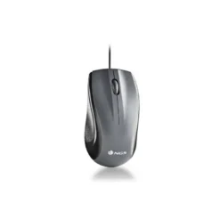 RATON NGS WIRED MIST OPTICO CON CABLE 1000 DPI AMBIDIESTROS USB COLOR NEGRO