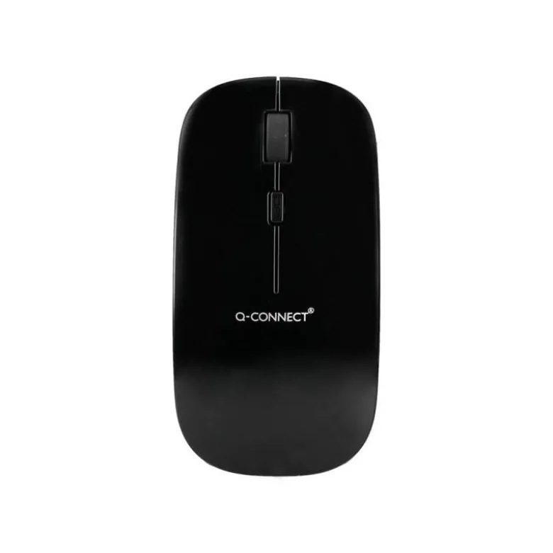 RATON Q-CONNECT OPTICO INALAMBRICO SILENCIOSO DPI 800/1200/1600 PILAS AAA NEGRO