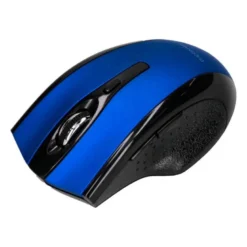 RATON Q-CONNECT OPTICO INALAMBRICO 1000 DPI RECEPTOR USB 2,4 GHZ AZUL