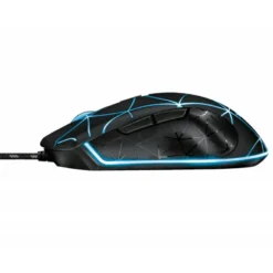 RATON TRUST GXT133 LOCX GAMING OPTICO LUCES LED 800-4000 PPP 6 BOTONES USB 2.0 CABLE 1,80 M COLOR NEGRO