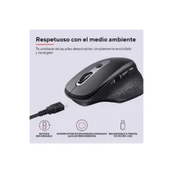 RATON TRUST OZAA OPTICO INALAMBRICO 2400DPI 6 BOTONES USB 2.0 NEGRO