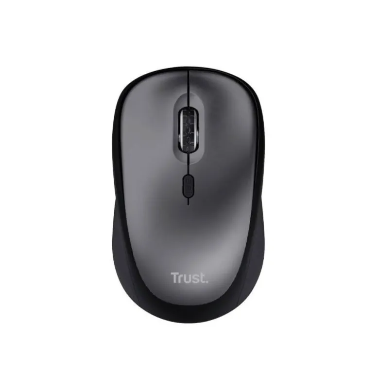 RATON TRUST YVI+ OPTICO INALAMBRICO ECO 4 BOTONES 800/1600 DPI USB 2.0 COLOR NEGRO