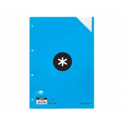 Recambio Antartik DIN A4 4 taladros 100 gr cuadrícula 5mm