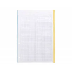 Recambio Antartik DIN A4 4 taladros 100 gr cuadrícula 5mm