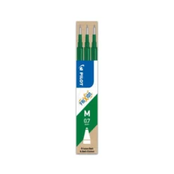 RECAMBIO BOLIGRAFO PILOT FRIXION BALL VERDE CAJA DE 3 UNIDADES