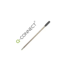 Recambio boligrafo q-connect tipo cross negro.