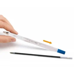 Recambio Boligrafo Q-Connect Extensible Peana 0,7 mm Color Azul